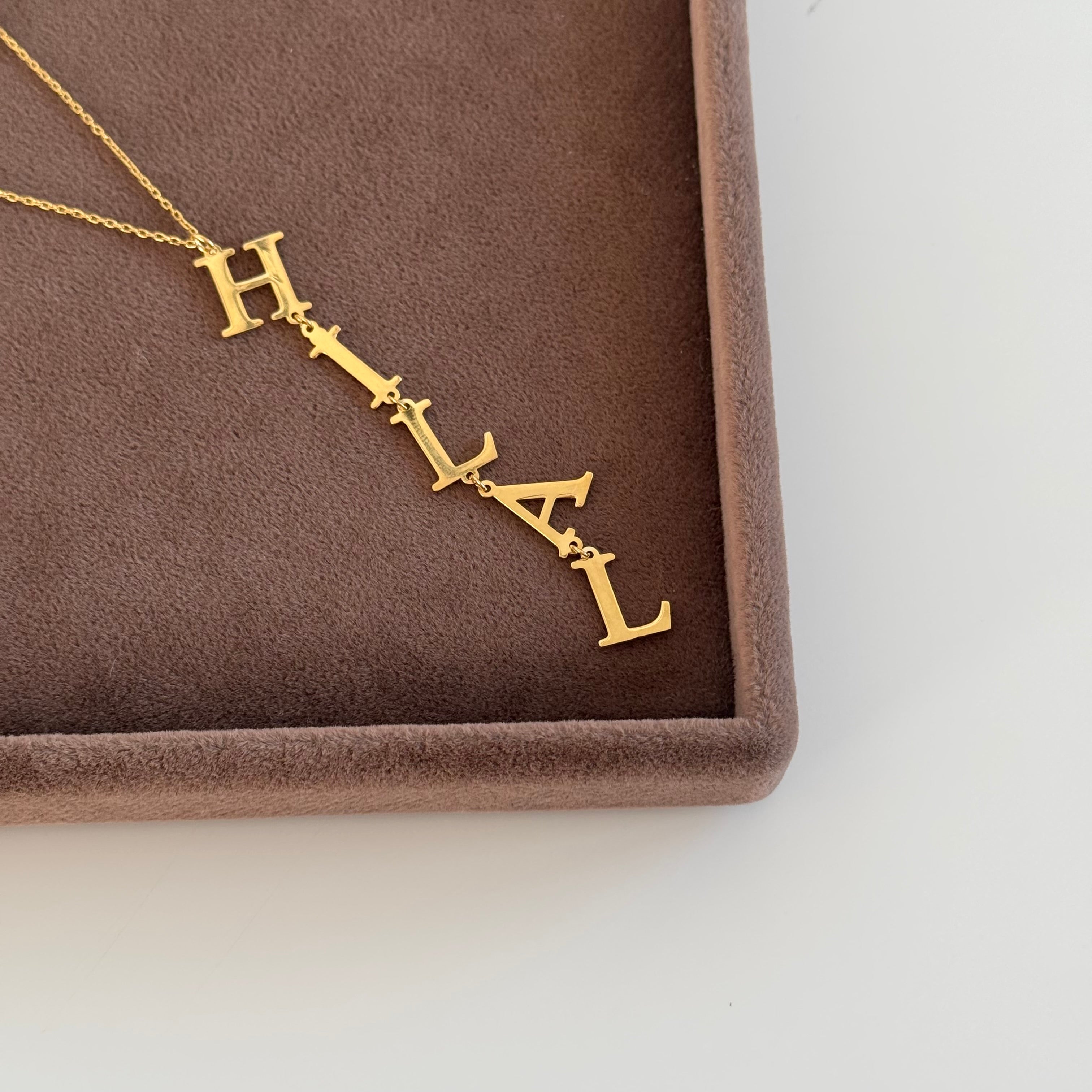 MIA Y NAME NECKLACE | 925 SILVER