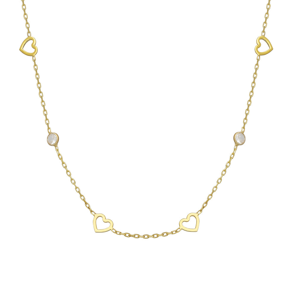 SERENTY HERZ HALSKETTE | 925 SILBER