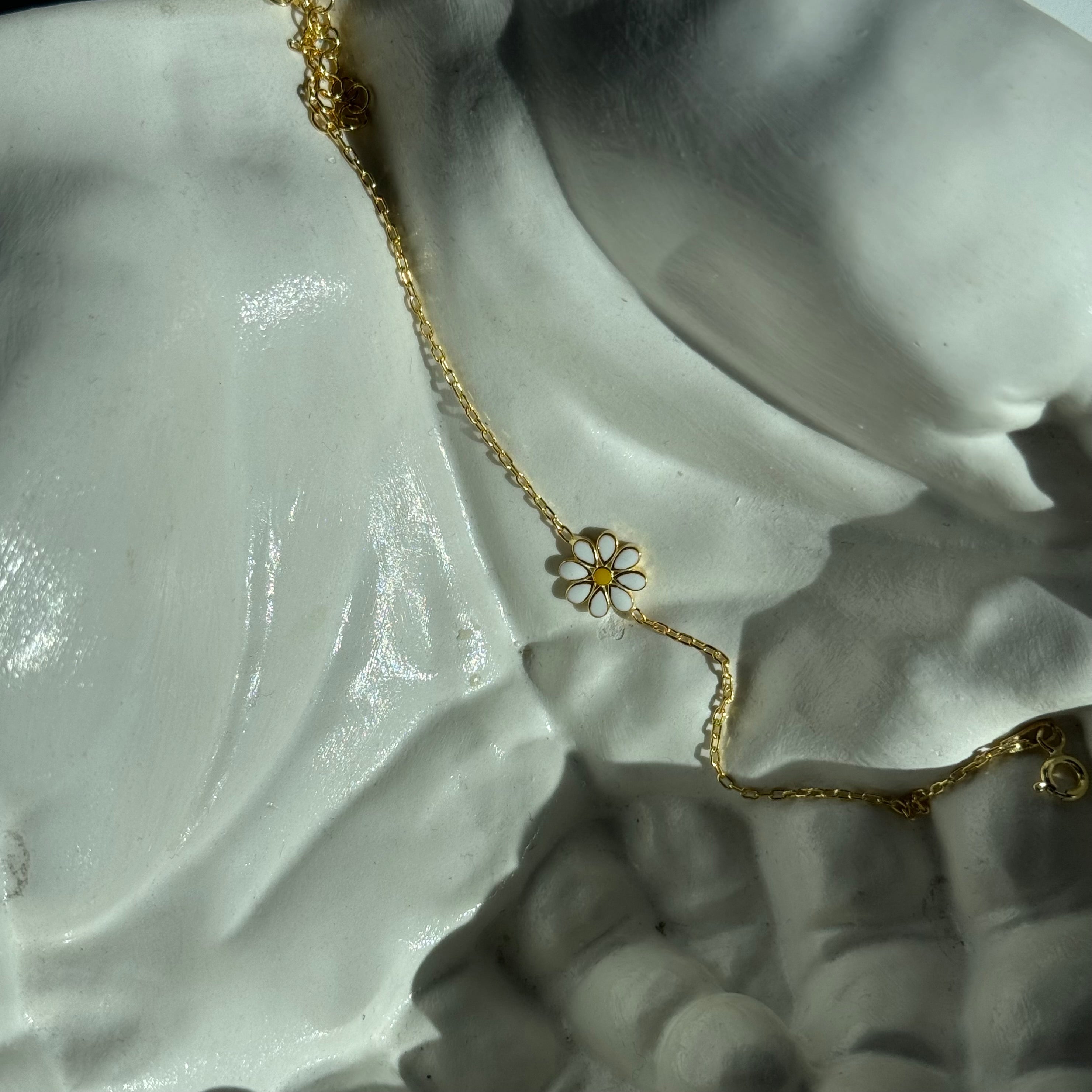 MINIMAL DAISY BRACELET | 925 SILVER