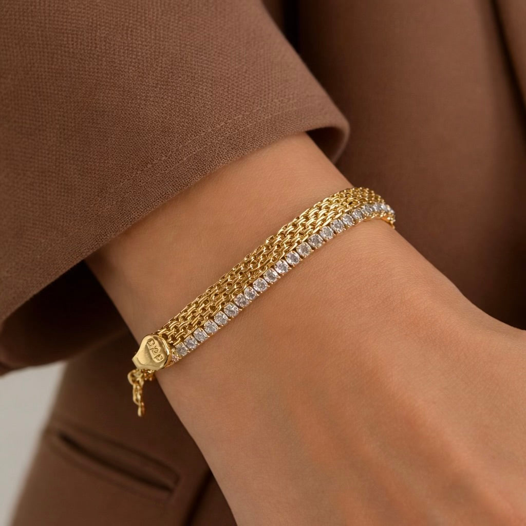 BISMARCK CHAIN ARMKETTE | 925 SILBER