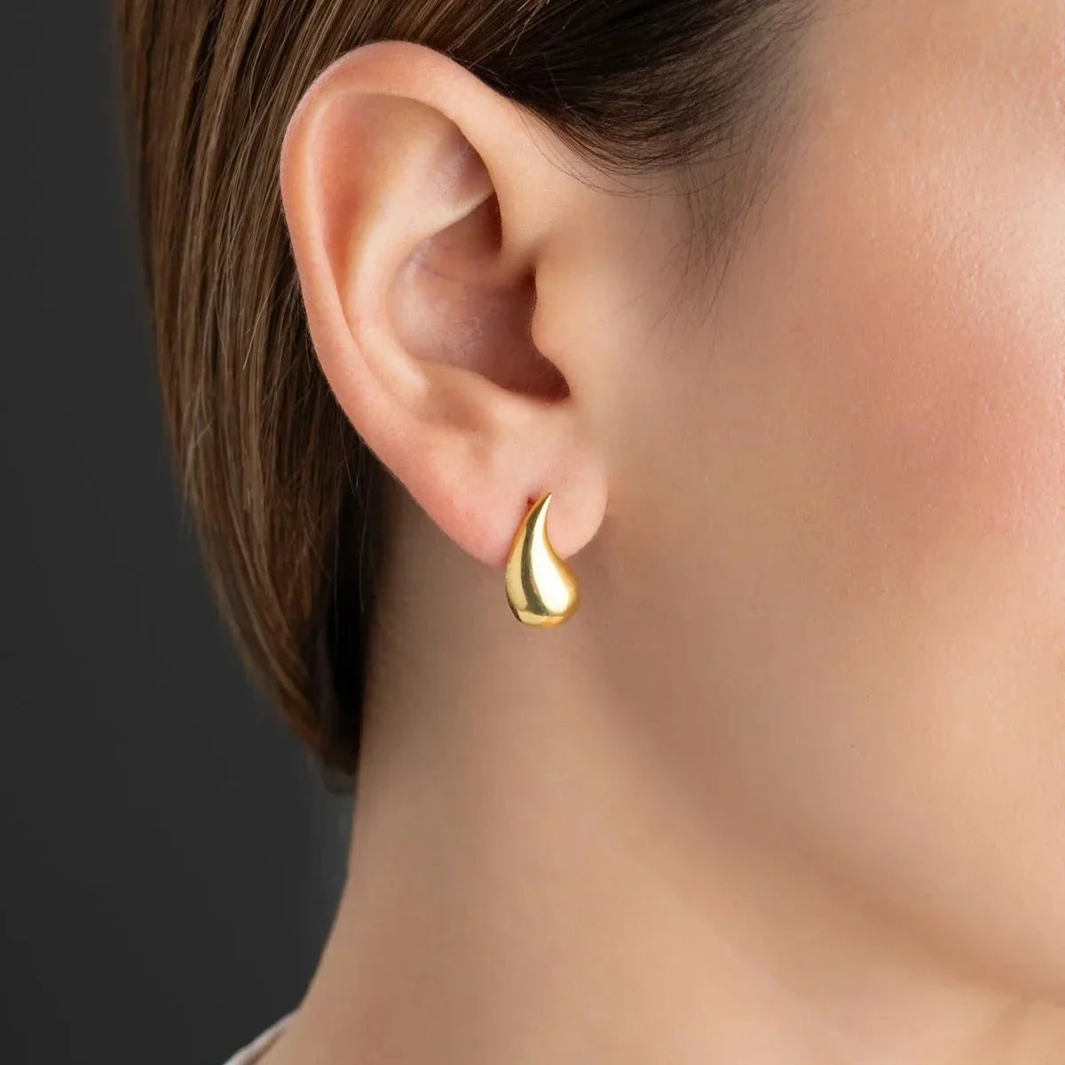 BIG DROP EARRING | 925 SILVER