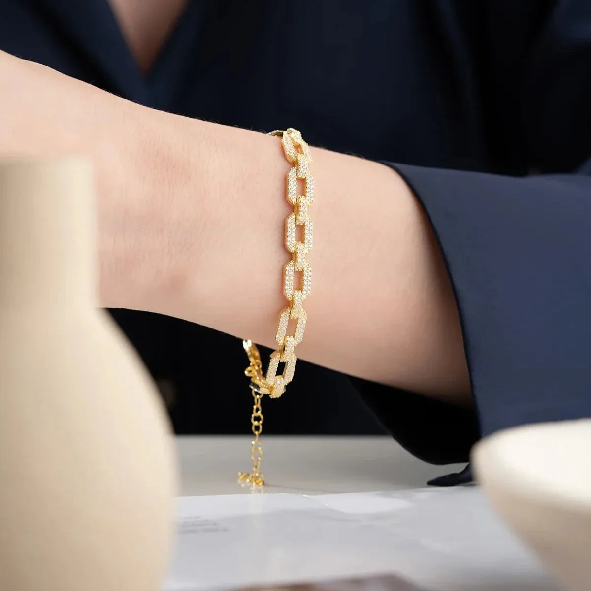 BLISS ZIRKON ARMBAND | 925 SILBER