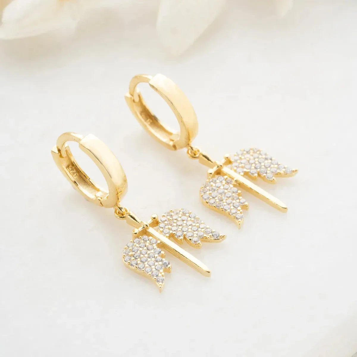 ENGELSFLÜGEL OHRRING | 925 SILBER