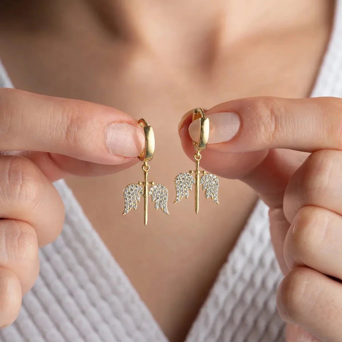 ENGELSFLÜGEL OHRRING | 925 SILBER