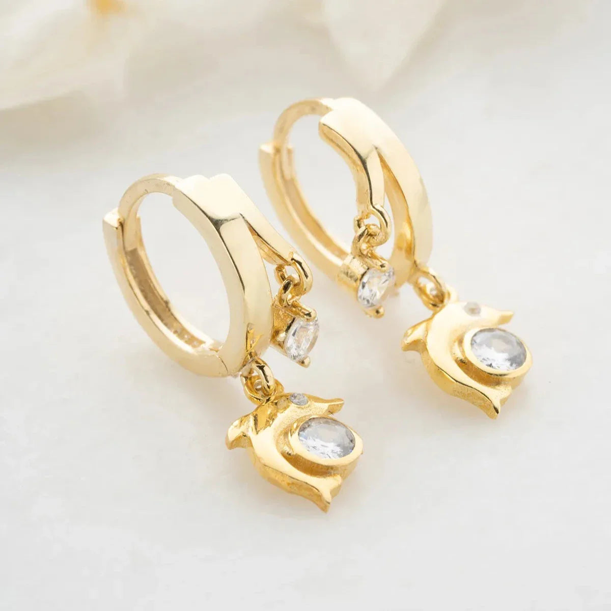 DELPHIN OHRRING | 925 SILBER