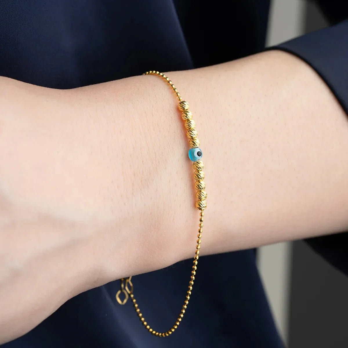 DORIKA EVIL EYE ARMBAND | 925 SILBER