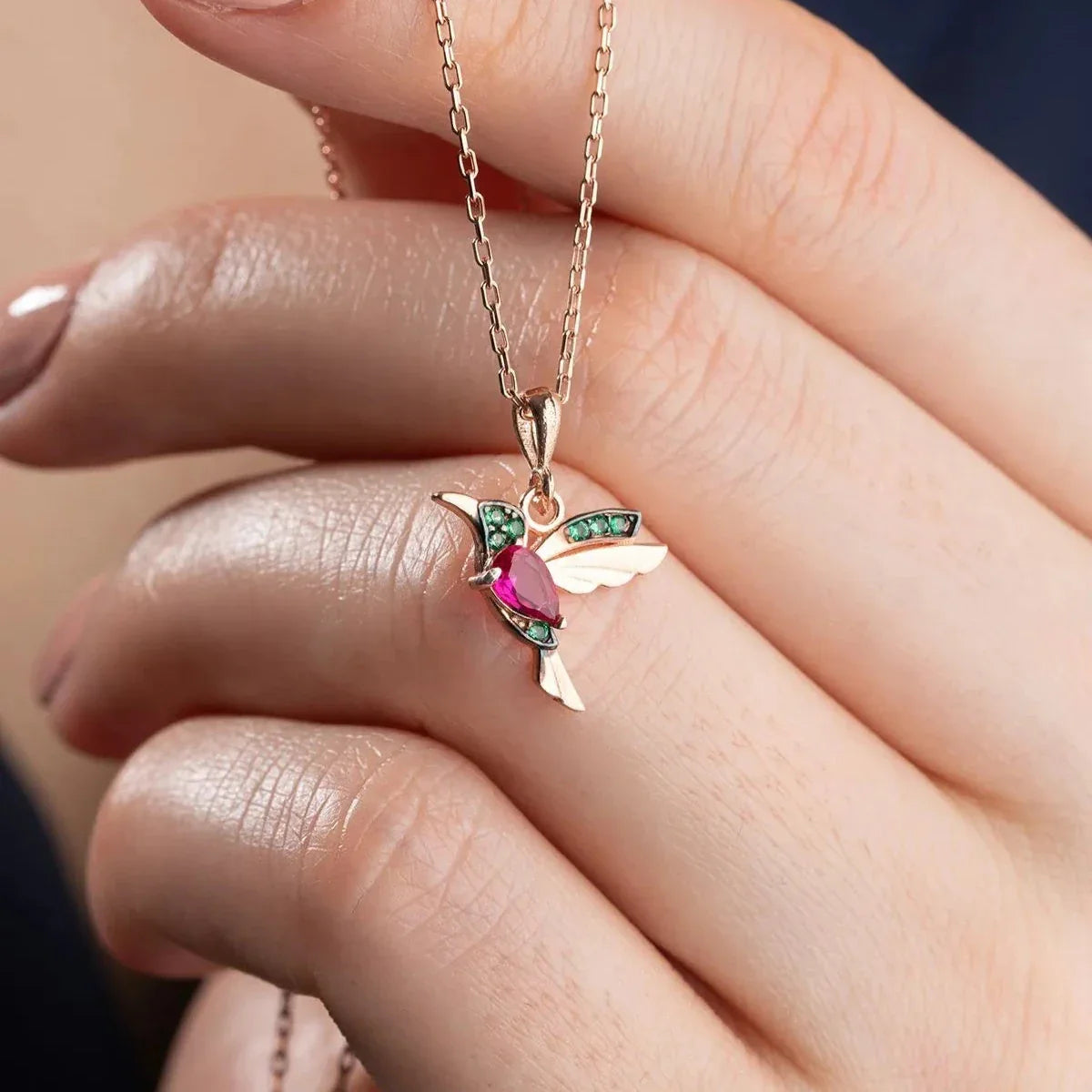 BIENE VOGEL HALSKETTE | 925 SILBER