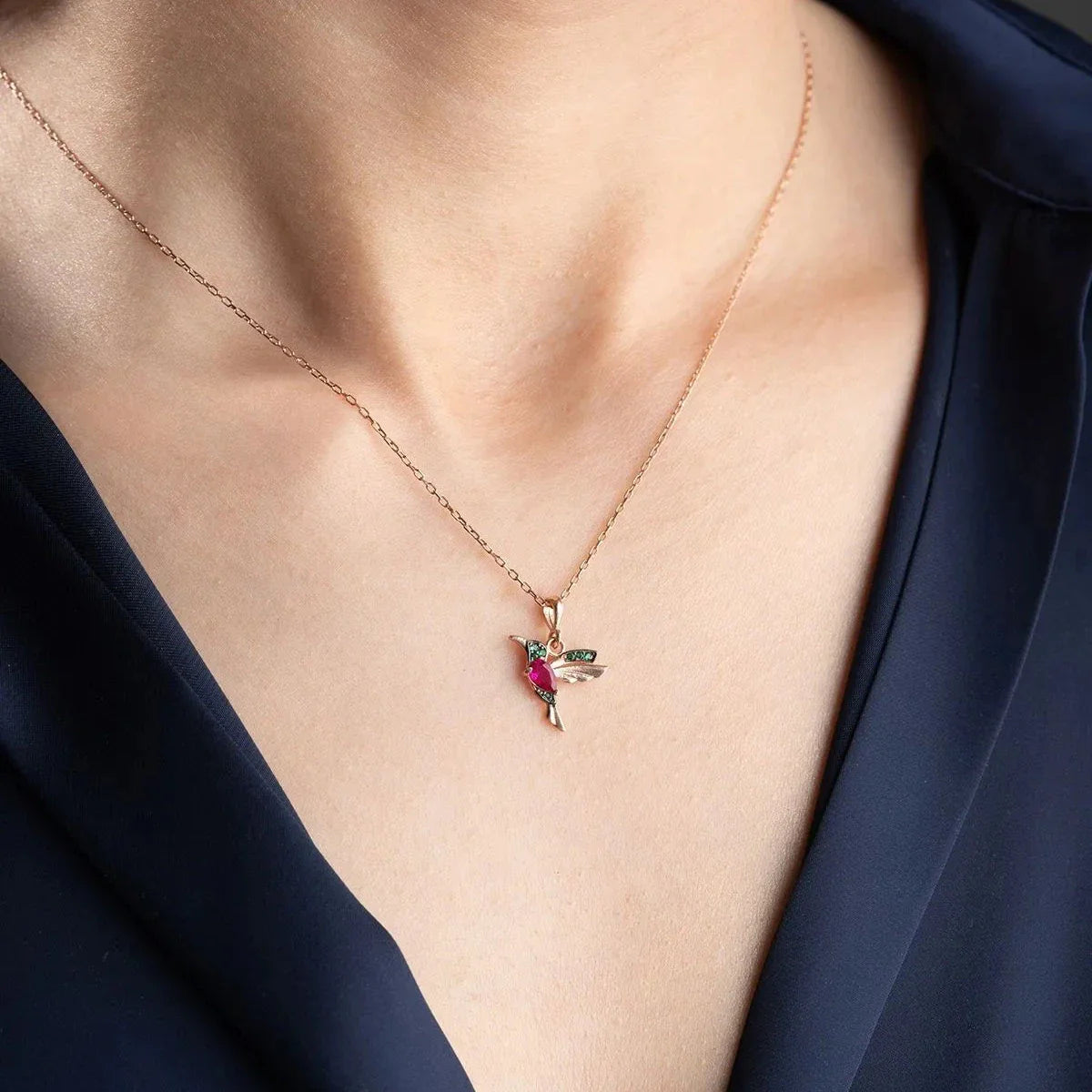 BIENE VOGEL HALSKETTE | 925 SILBER