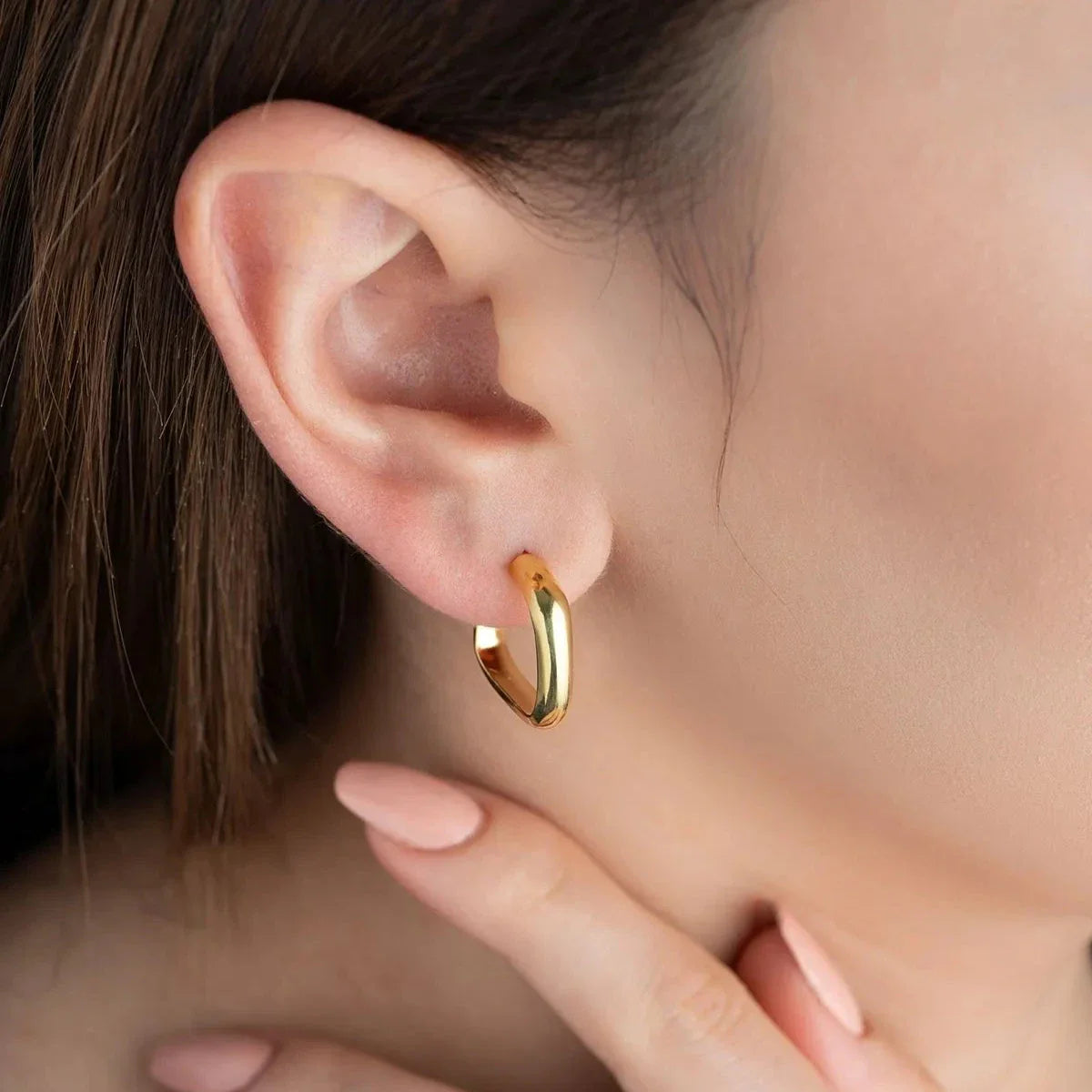 RING STUDD OHRRINGE | 925 SILBER