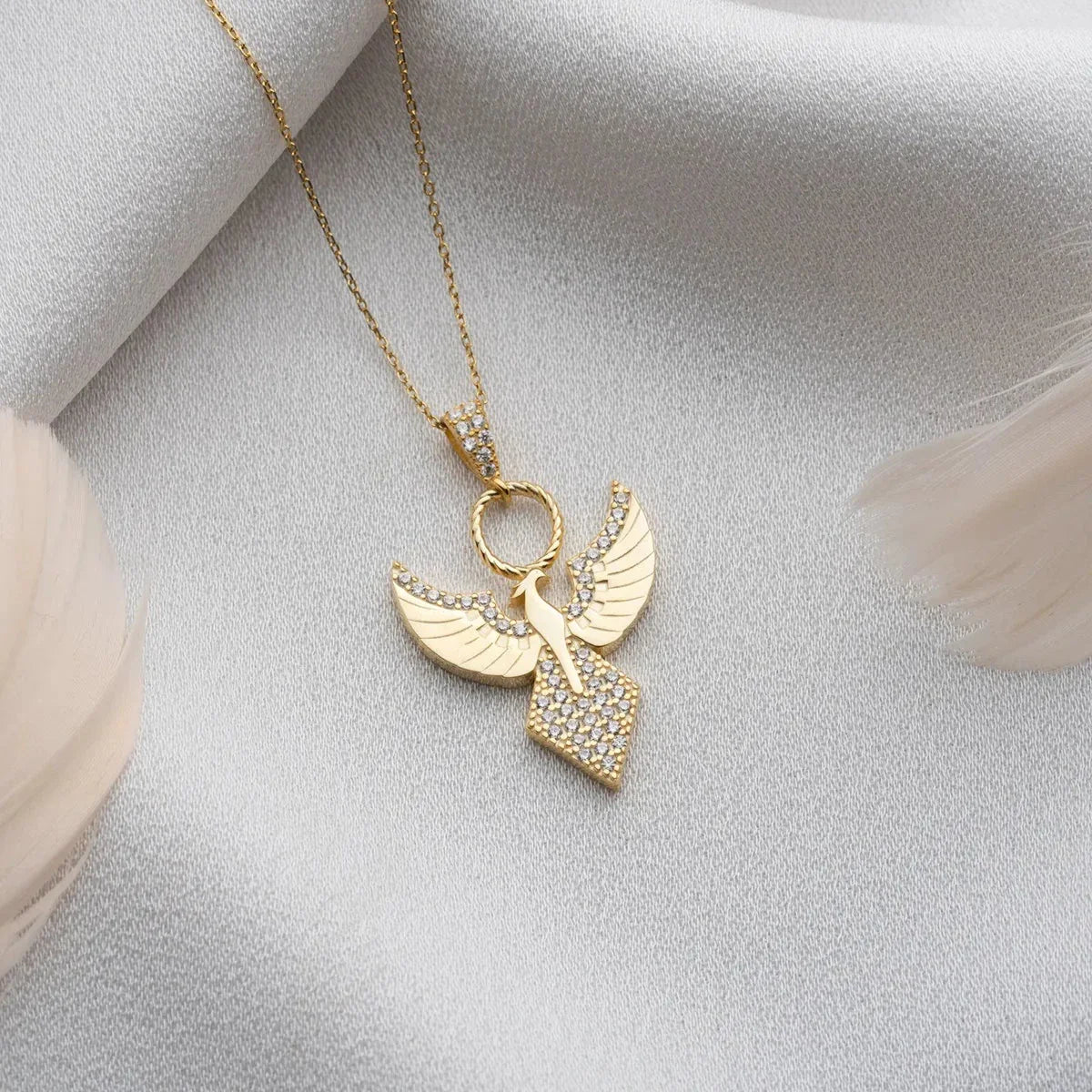 VOLUMEN ZÜMRÜDANKA HALSKETTE | 925 SILBER