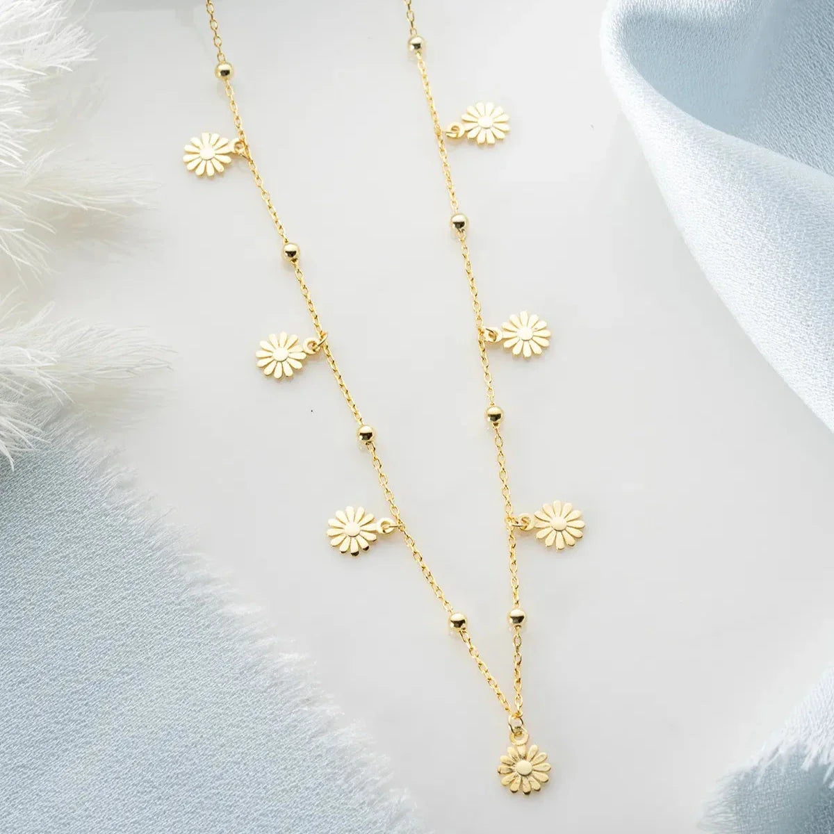 DAISY LUCK HALSKETTE | 925 SILBER