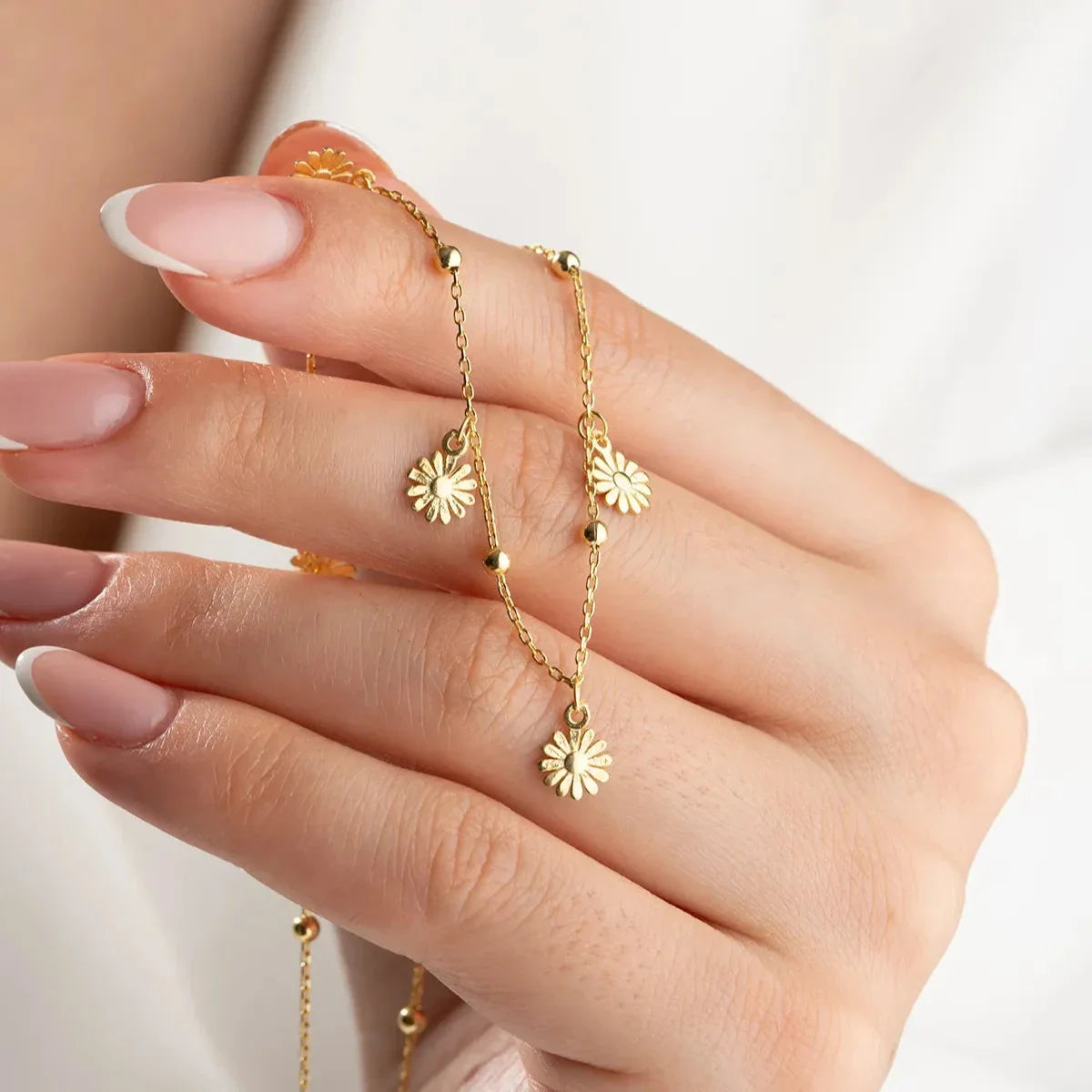 DAISY LUCK HALSKETTE | 925 SILBER