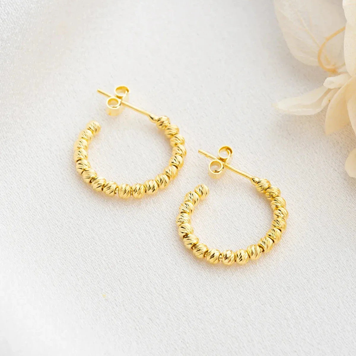 DORIKA SCHLICHTER OHRRING | 925 SILBER