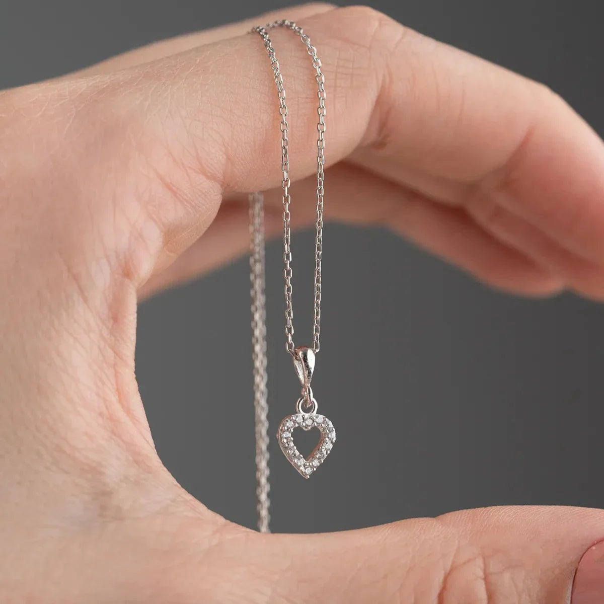 MINI LIEBESKETTE | 925 SILBER