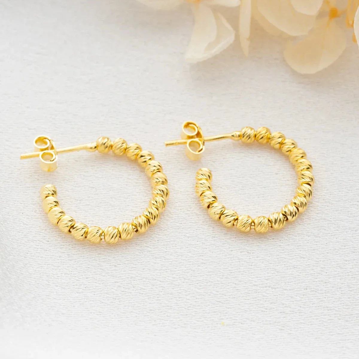 DORIKA SCHLICHTER OHRRING | 925 SILBER