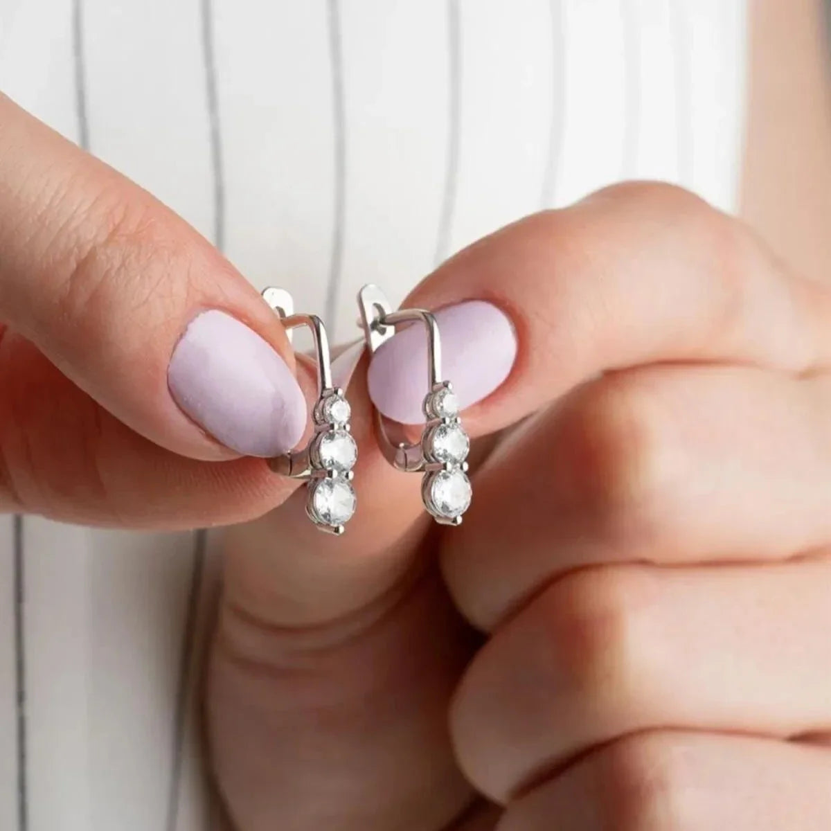 NUVIA OHRRINGE | 925 SILBER