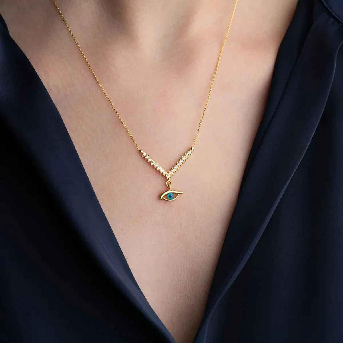 NYELLE HALSKETTE | 925 SILBER