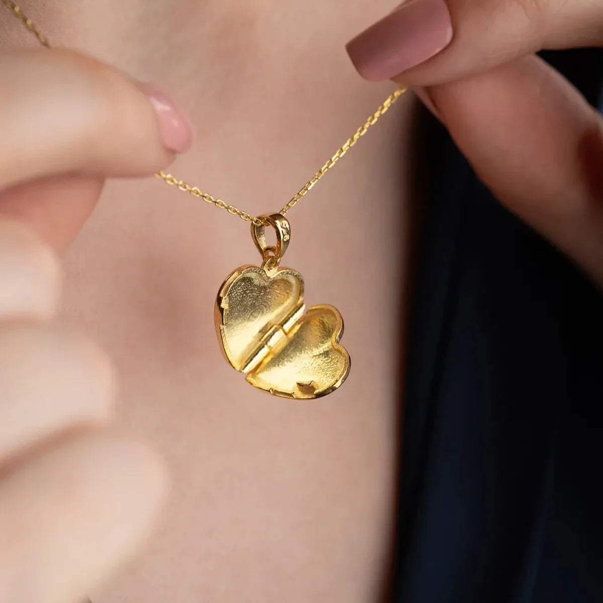 CORALE HERZKETTE | 925 SILBER