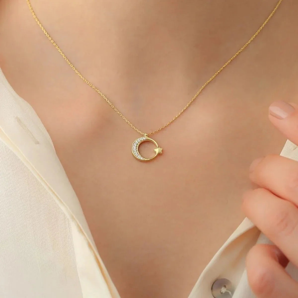 AYYILDIZ HALSKETTE II | 925 SILBER