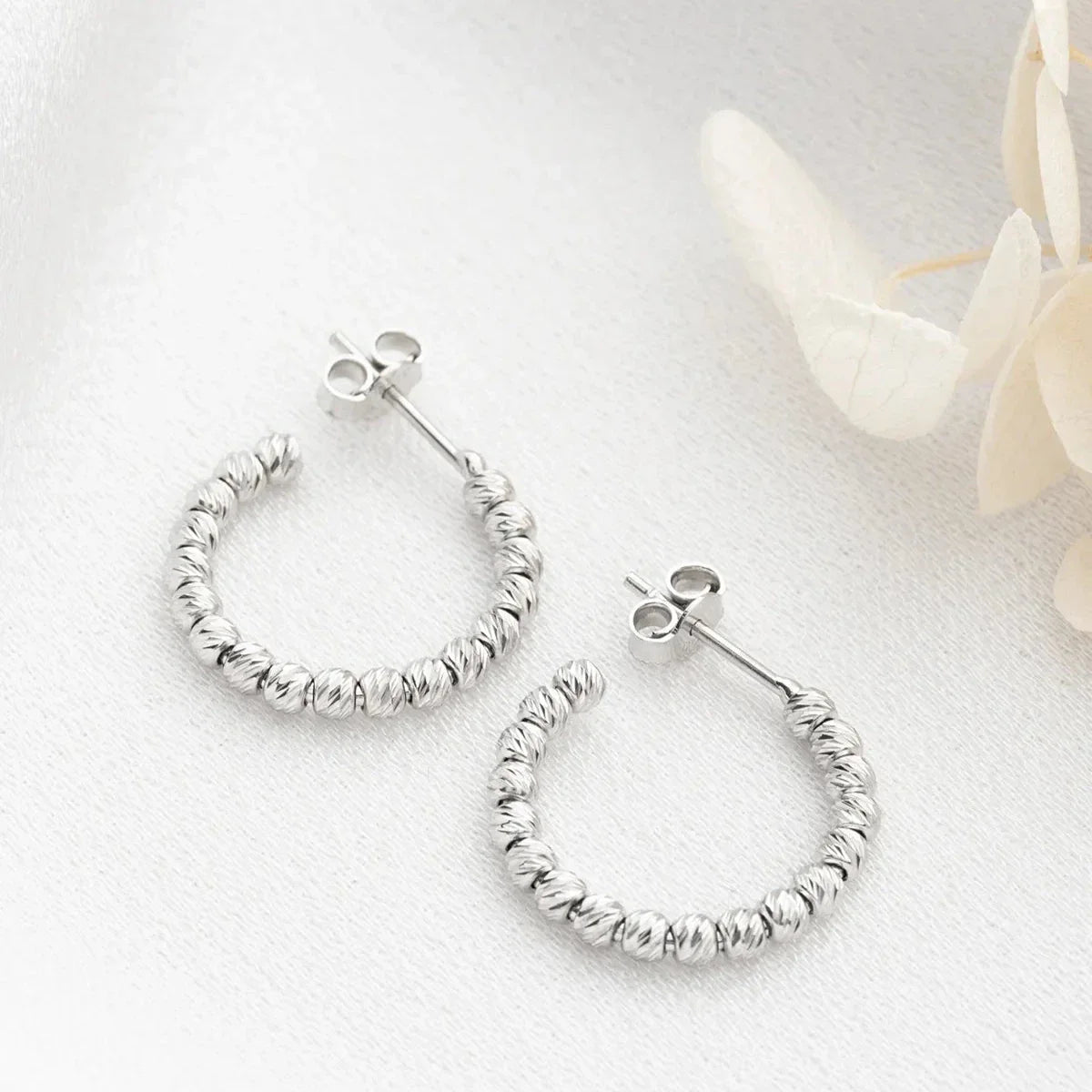 DORIKA SCHLICHTER OHRRING | 925 SILBER