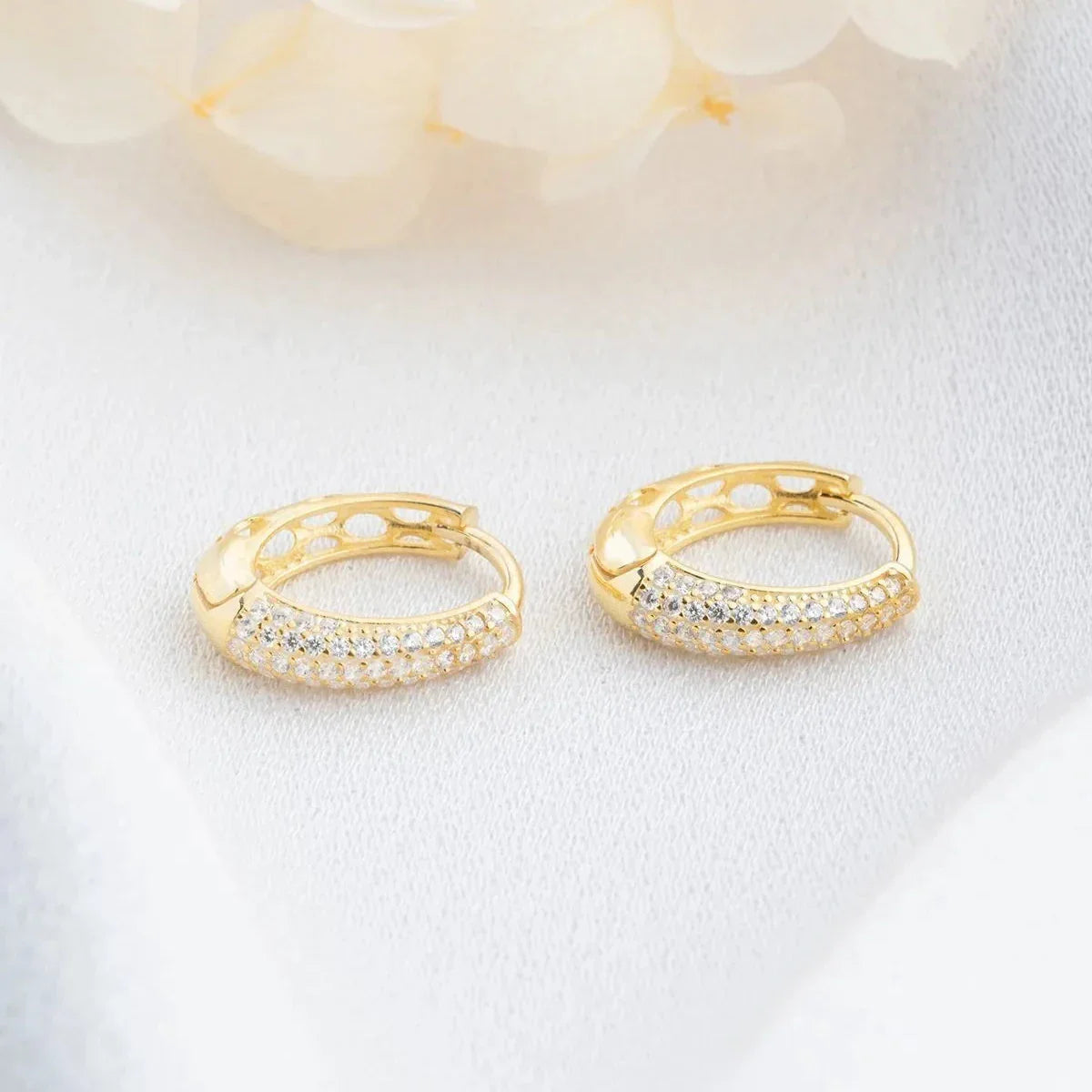 STONE MINI OHRRING | 925 SILBER