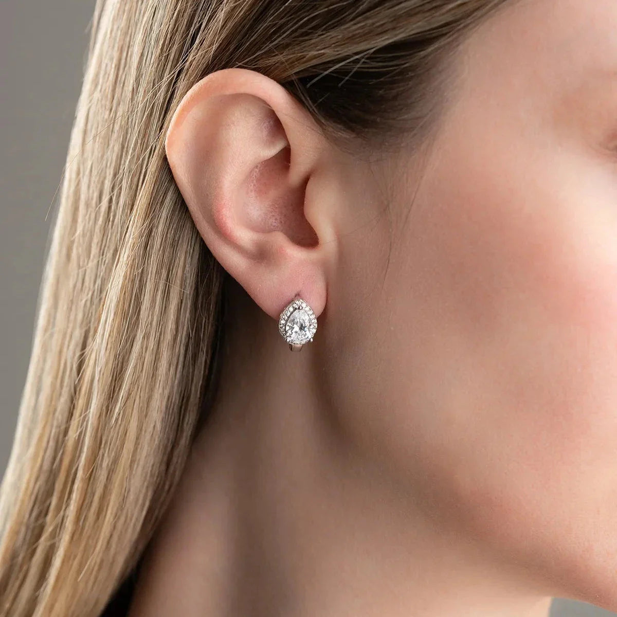 DROP STONE X OHRRINGE | 925 SILBER