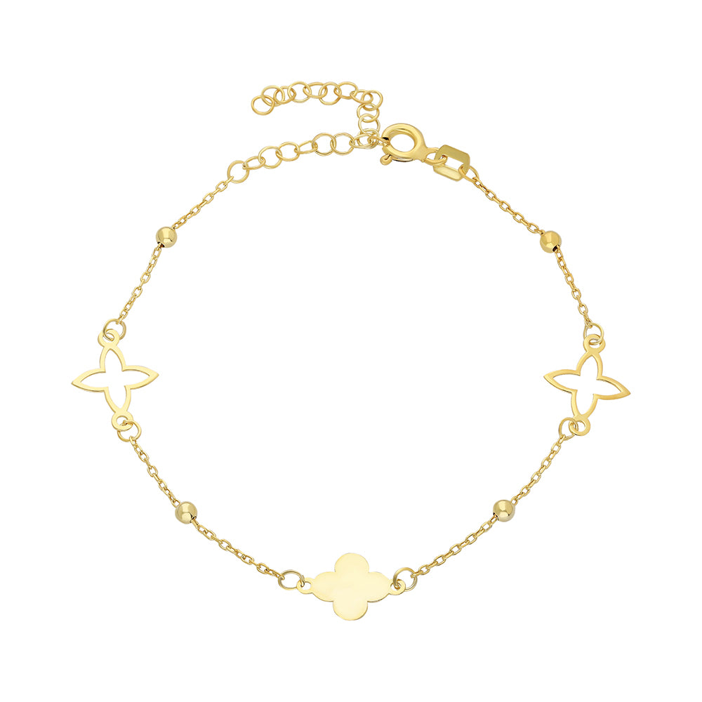 KLEE FLOWER BRACELET- 925 SILBER