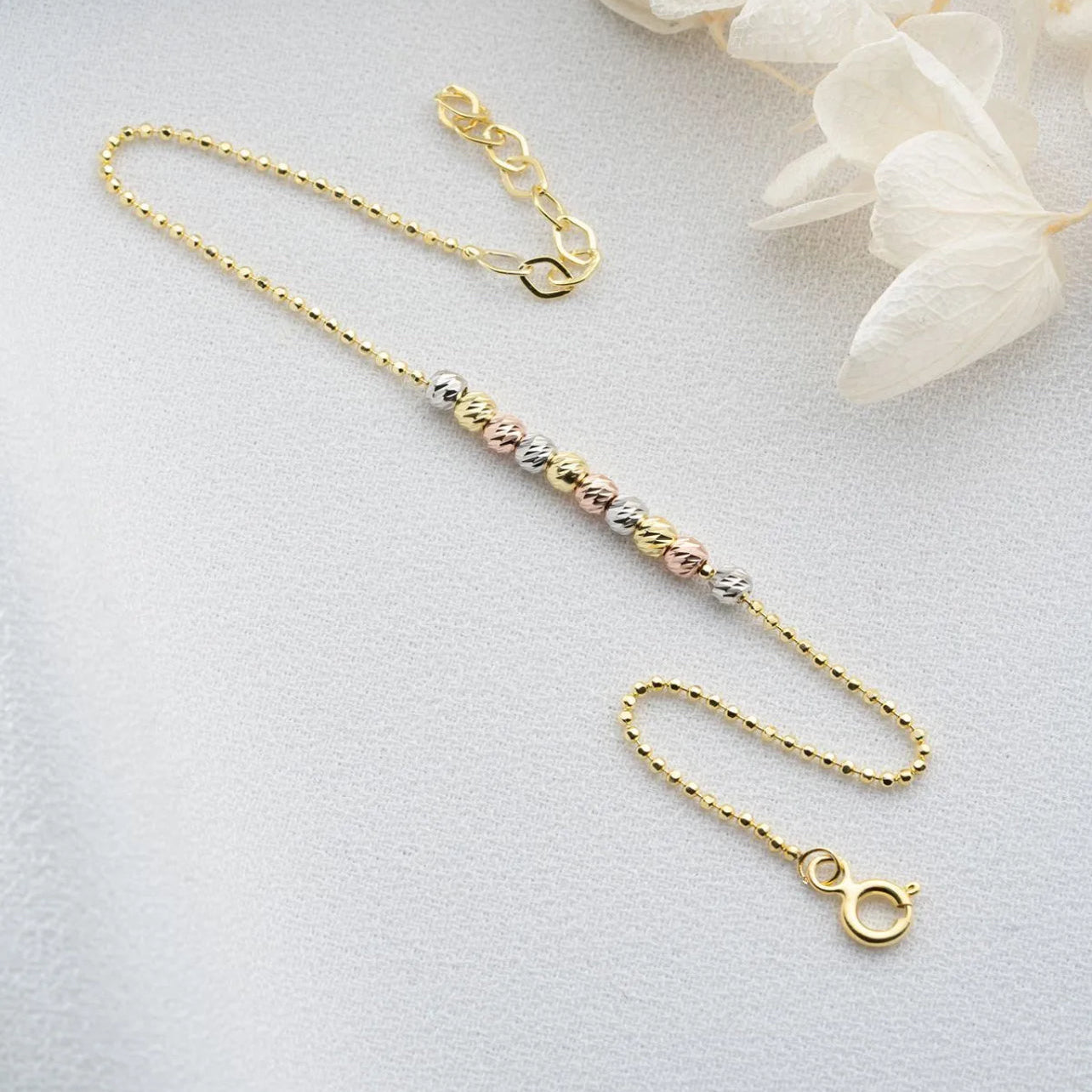 TRICOLOR DORIKA ARMBAND | 925 SILBER