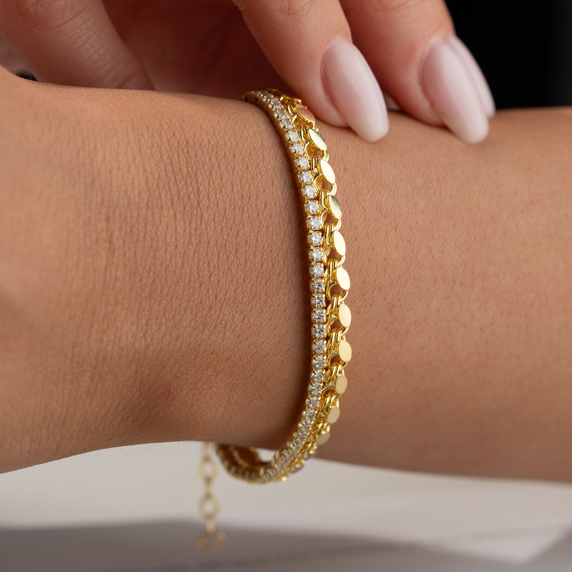 BARLEY X ICED OUT BRACELET | 925 SILVER