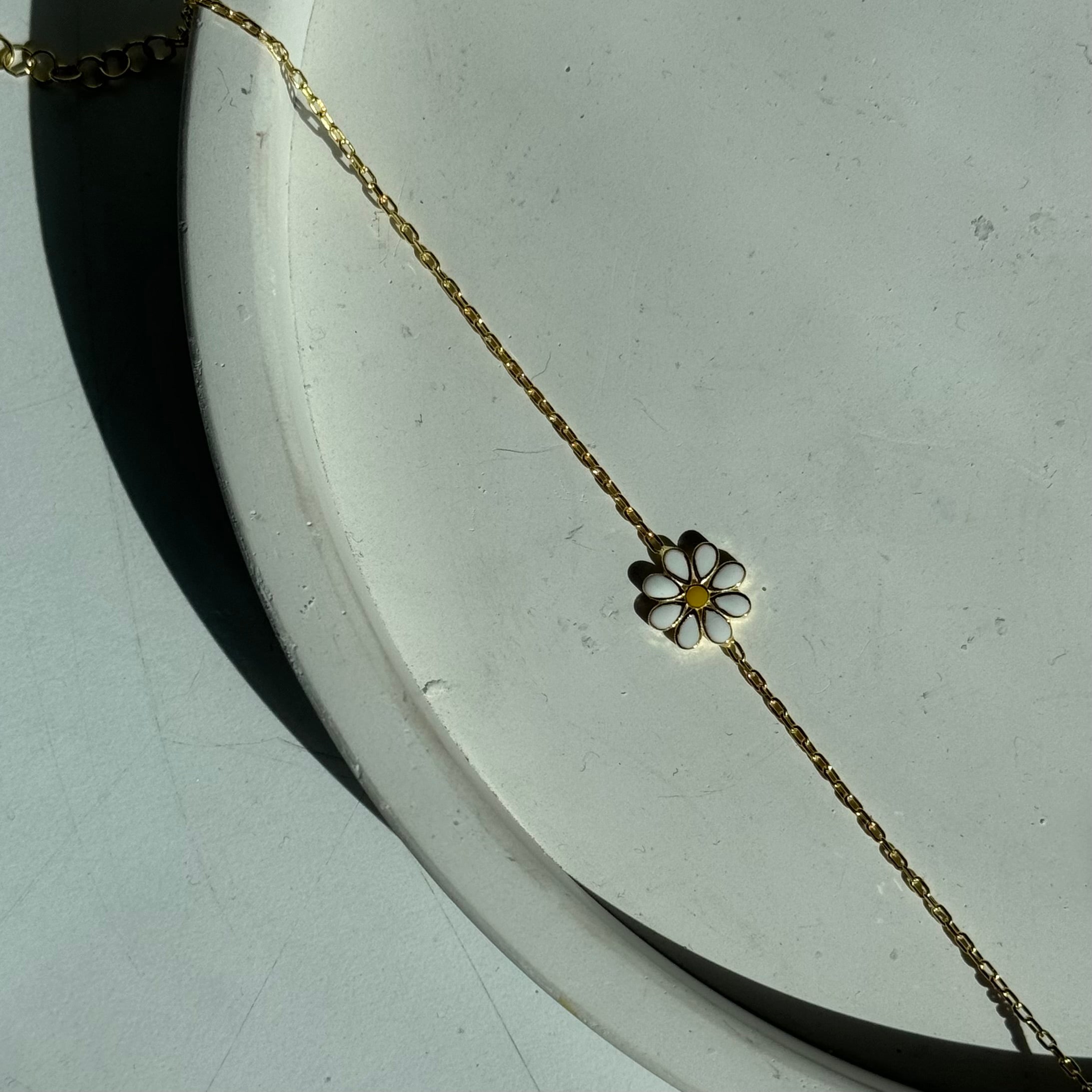 MINIMAL DAISY BRACELET | 925 SILVER