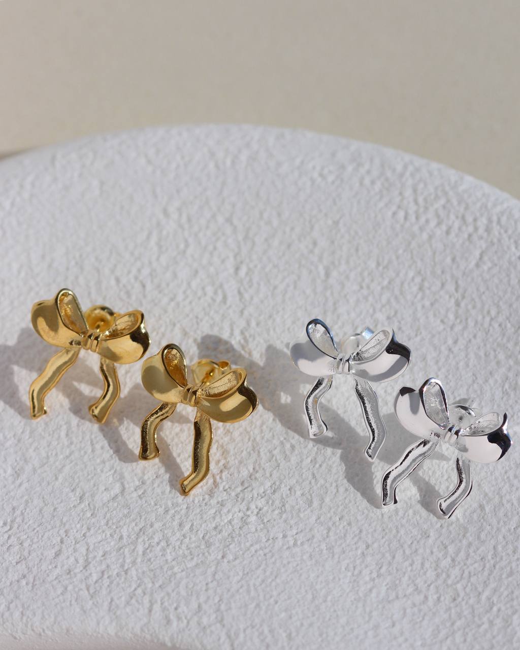 BOW EARRING | 925 SILBER