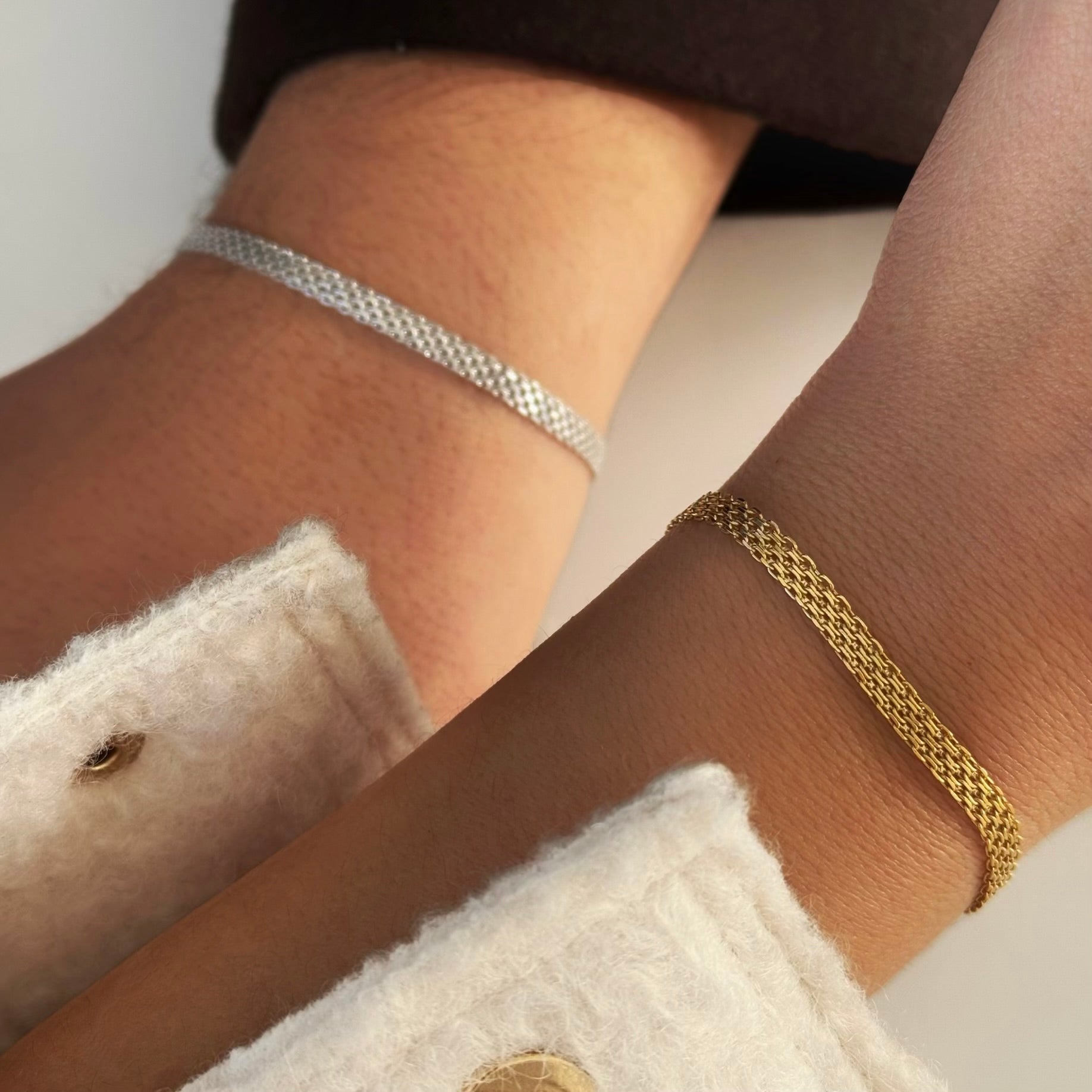 BISMARCK PARTNERARMBÄNDER | 925 SILBER