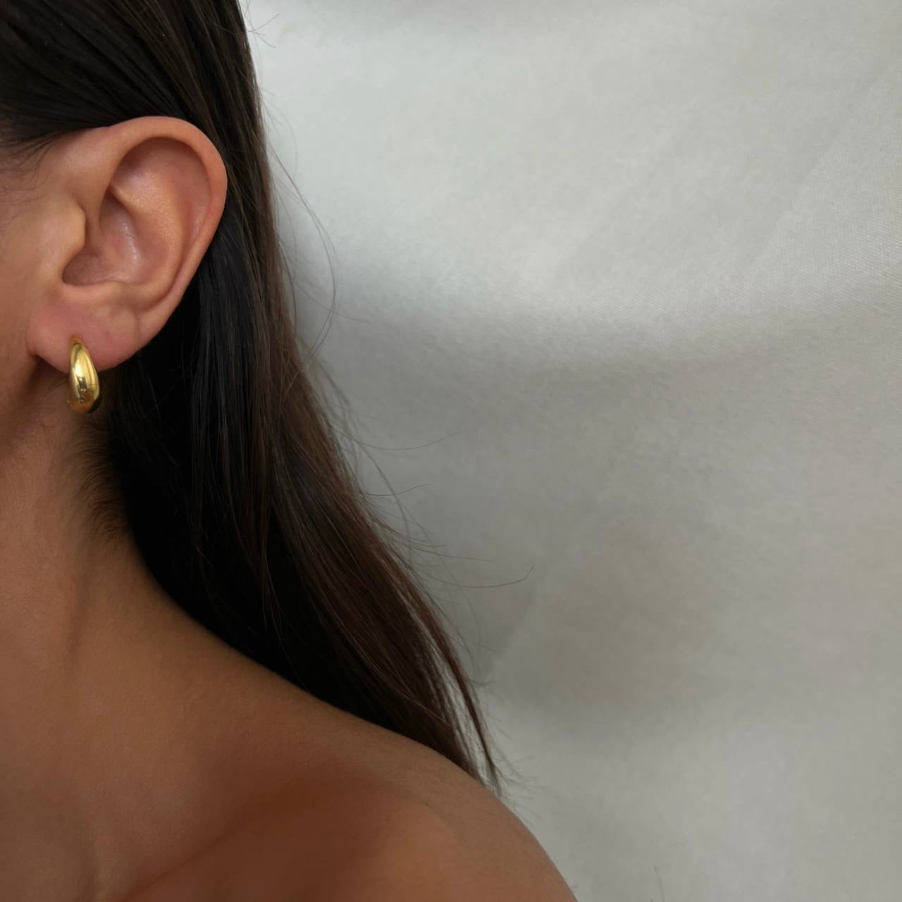 Chunky Hoop Ohrring (6994349391917)