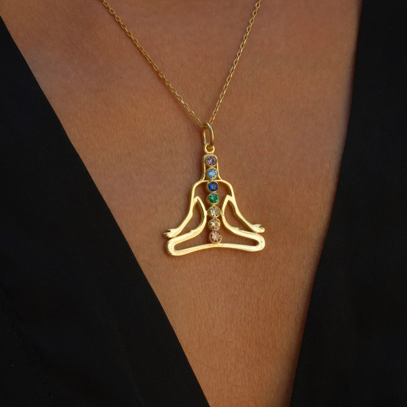 CHAKRA NECKLACE | 925 SILBER