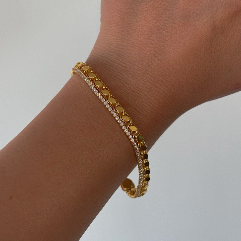 BARLEY X ICED OUT BRACELET | 925 SILVER