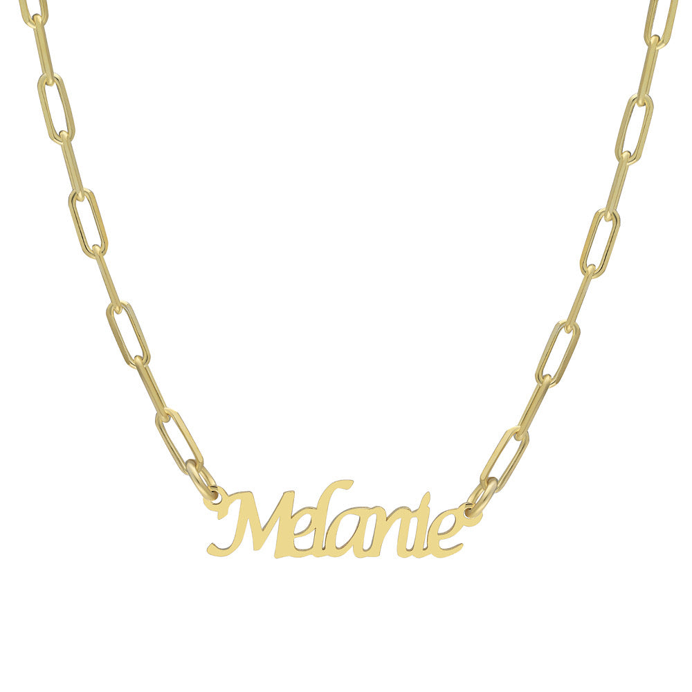 MINIMAL SELDOM NAMENSKETTE | 925 SILBER