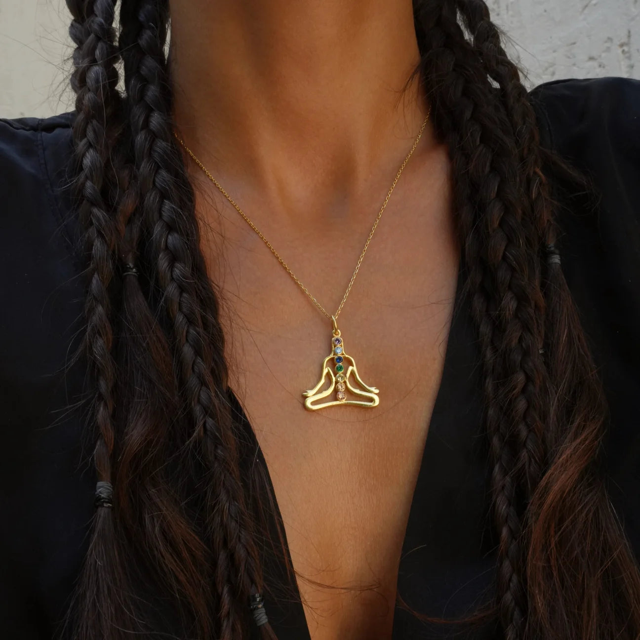 CHAKRA NECKLACE | 925 SILBER