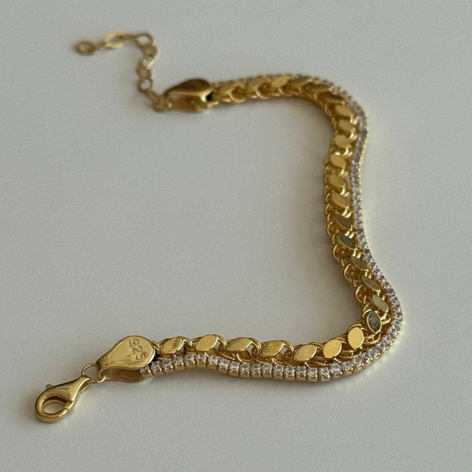 BARLEY X ICED OUT BRACELET | 925 SILVER