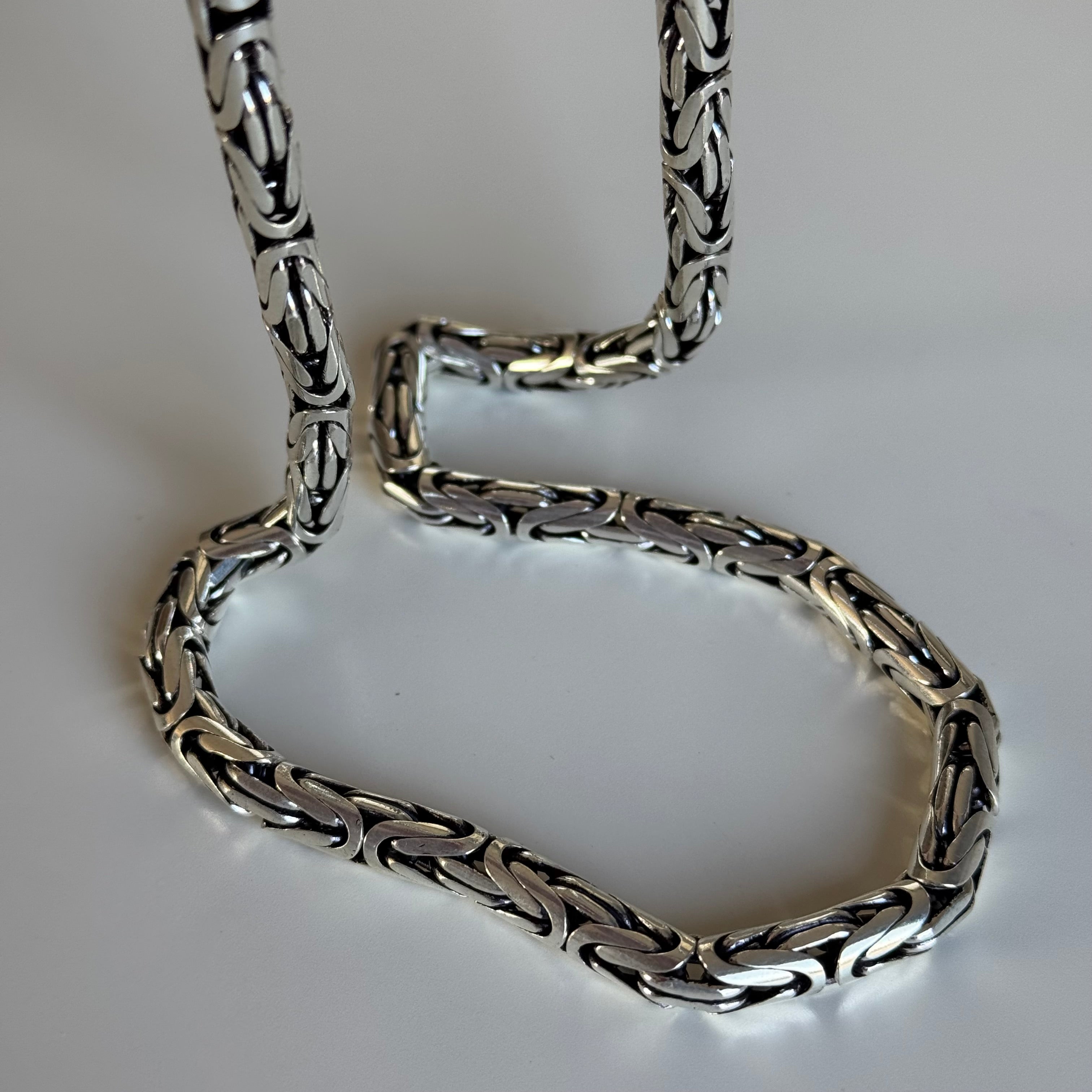 OVAL KÖNIGSKETTE 6 MM | 925 SILBER