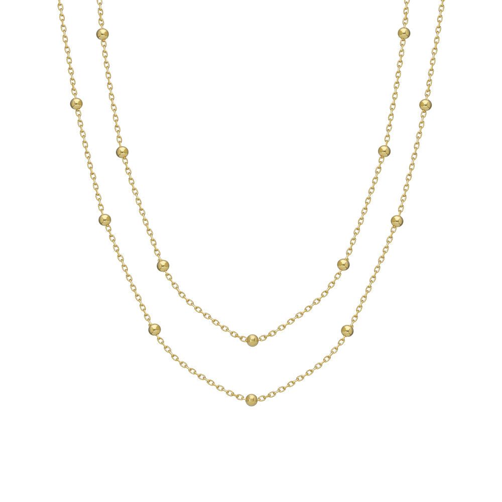 DOUBLE VINTAGE NECKLACE | 925 SILBER