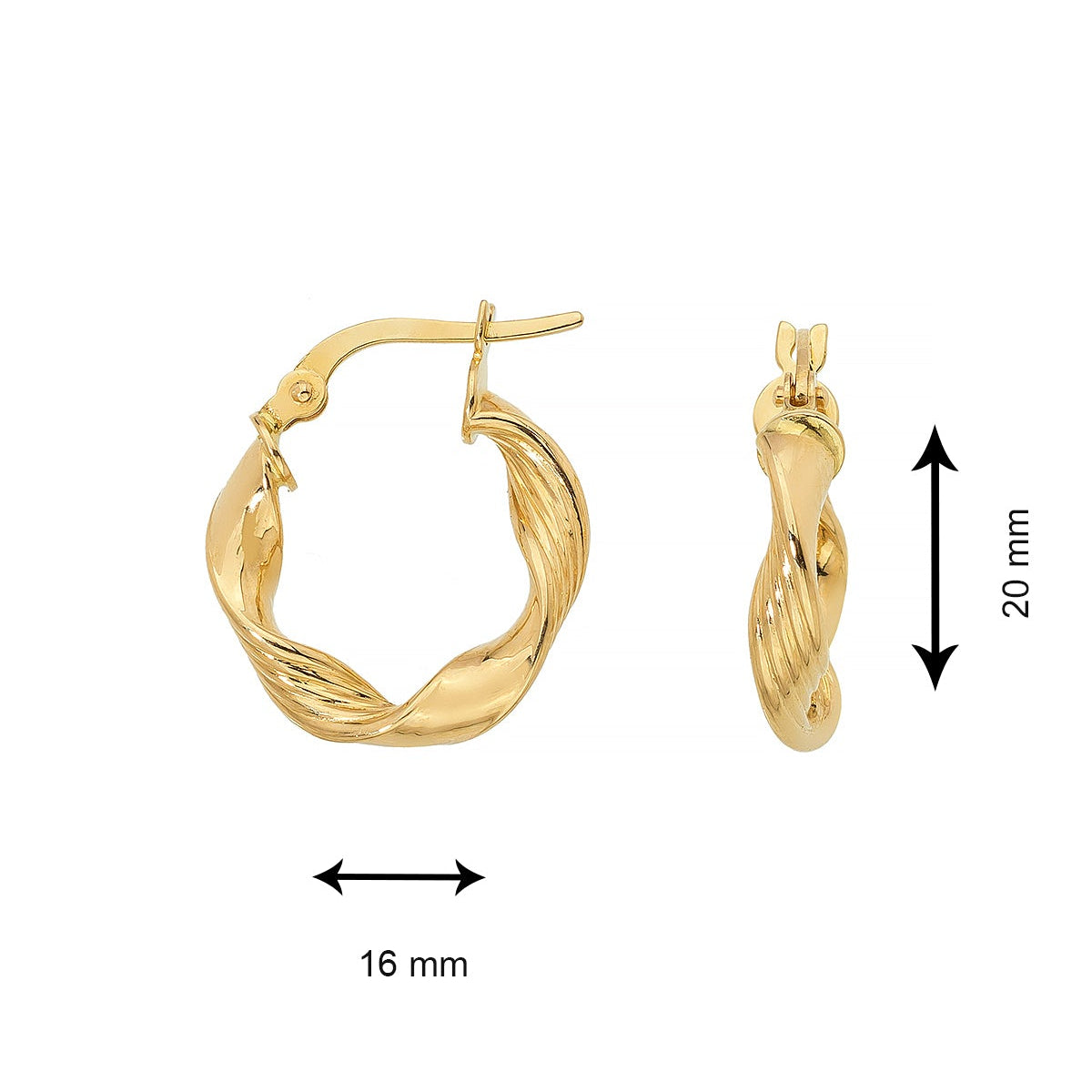 MON CHERE OHRRINGE | 14K GOLD