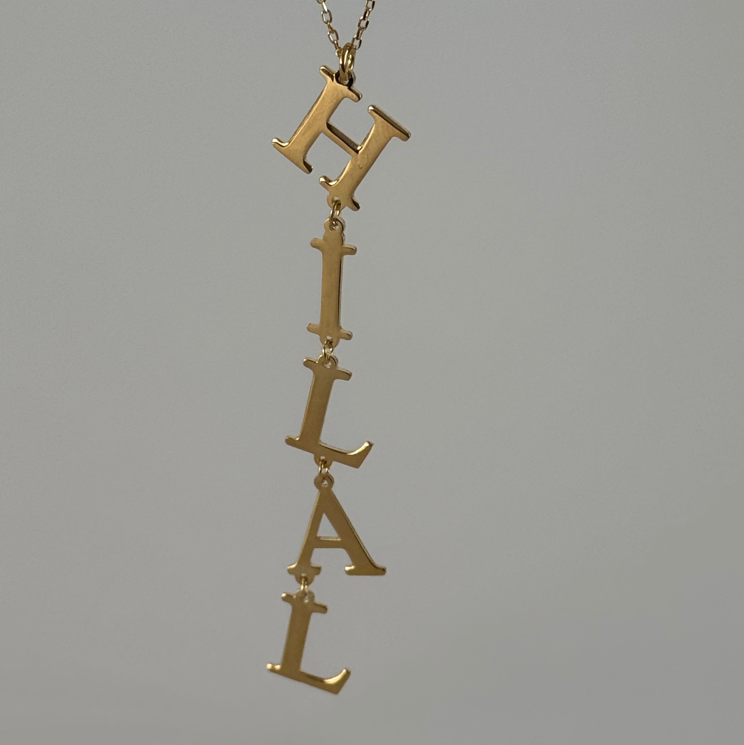 MIA Y NAME NECKLACE | 925 SILVER