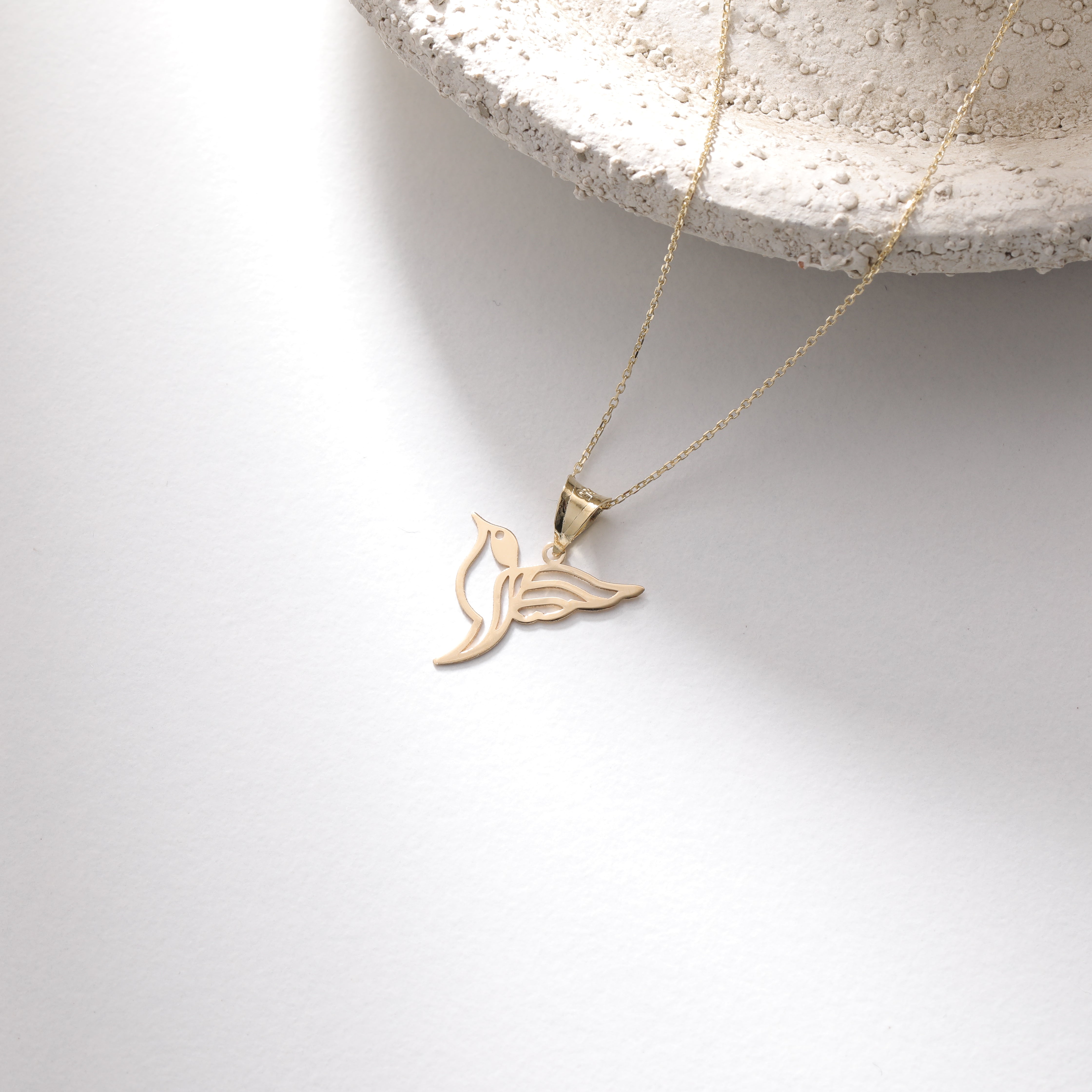 GLÜCKSVOGEL ANHÄNGER | 14K GOLD