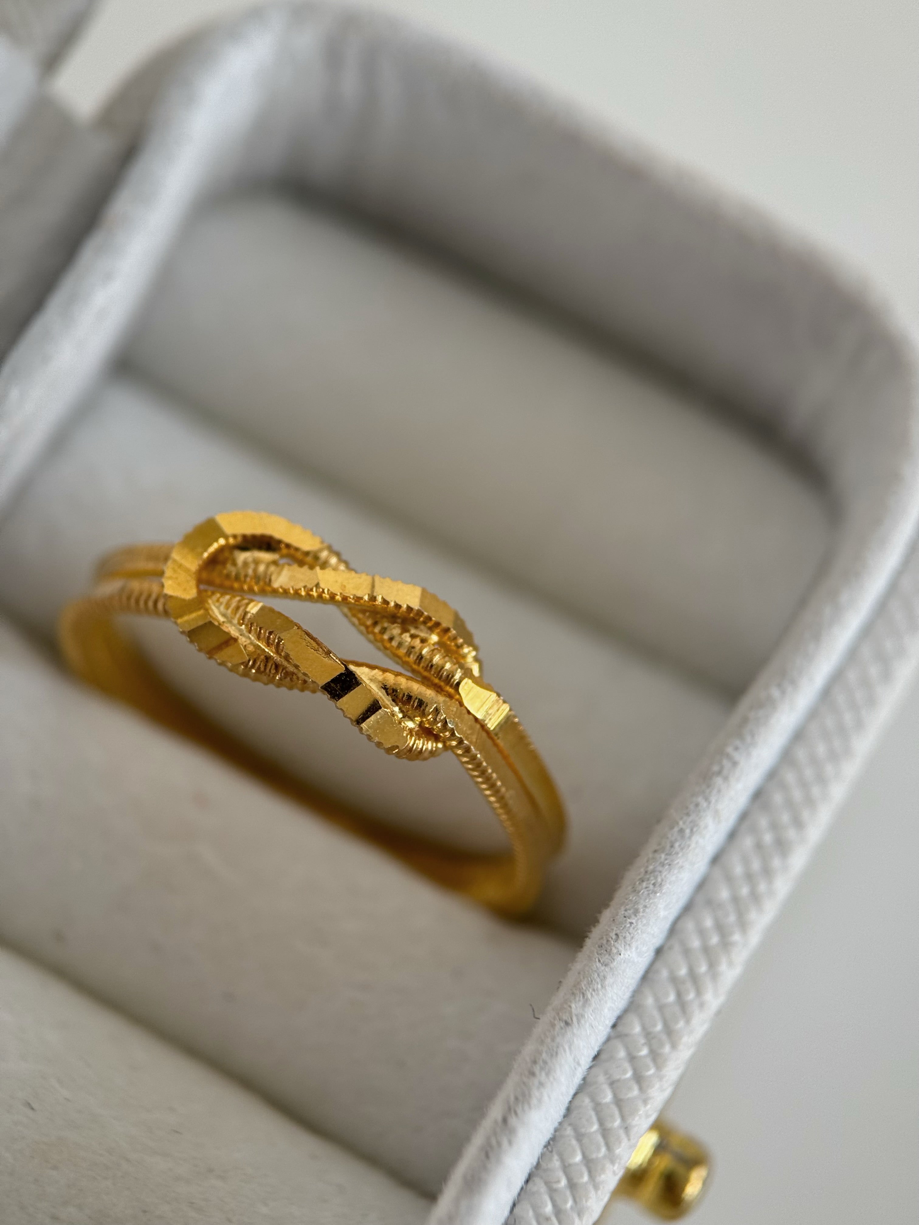 LIEBESKNOTEN RING | 925 SILBER