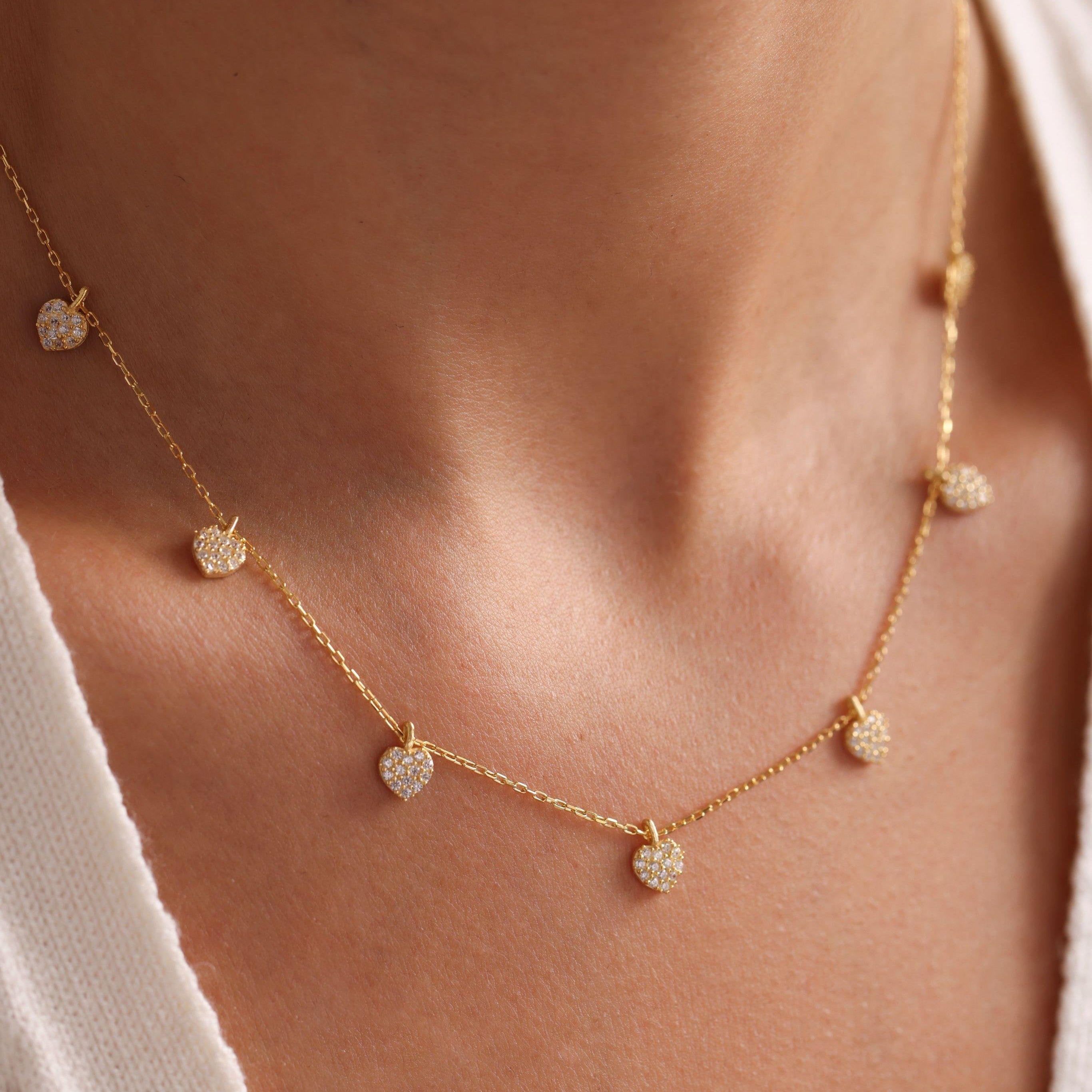 HERZ CHOCKER KETTE | 925 SILBER