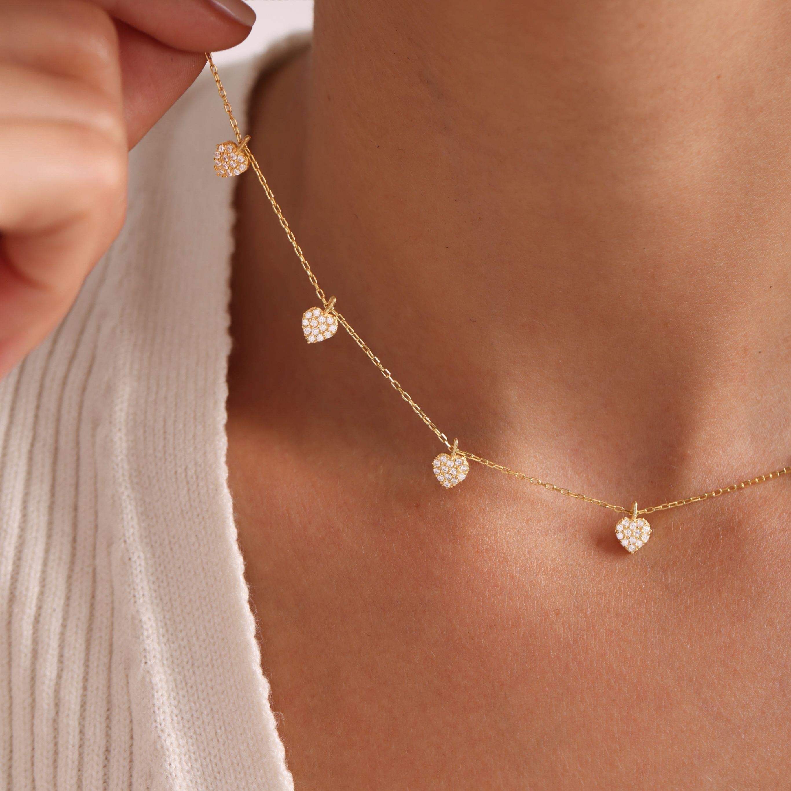 HERZ CHOCKER KETTE | 925 SILBER