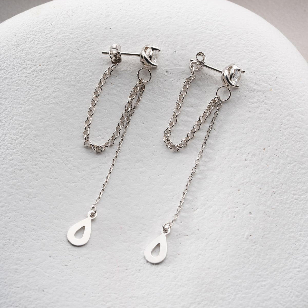 LUNA DROP OHRRINGE | 925 SILBER