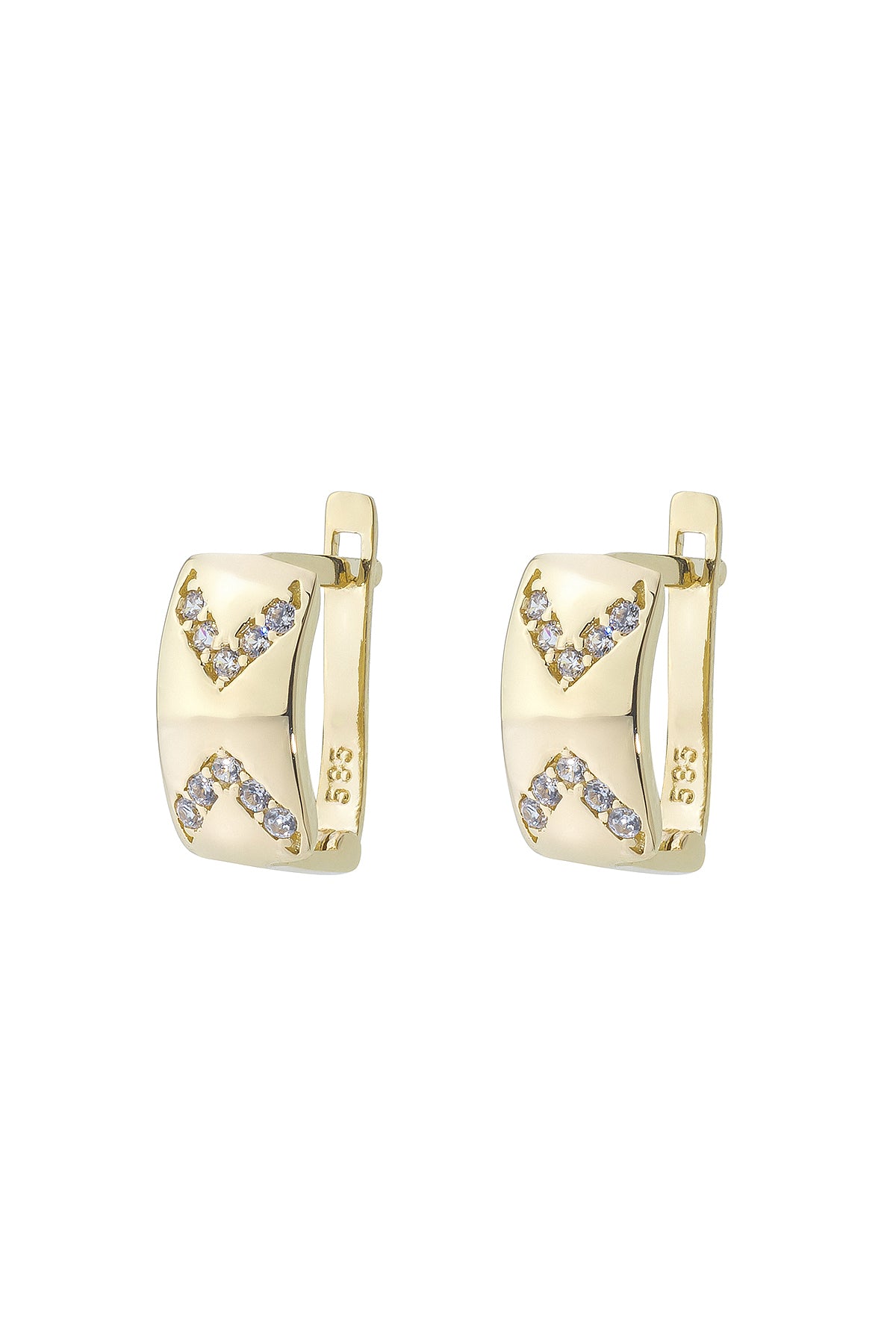 ELEGANT OHRRINGE | 14K GOLD