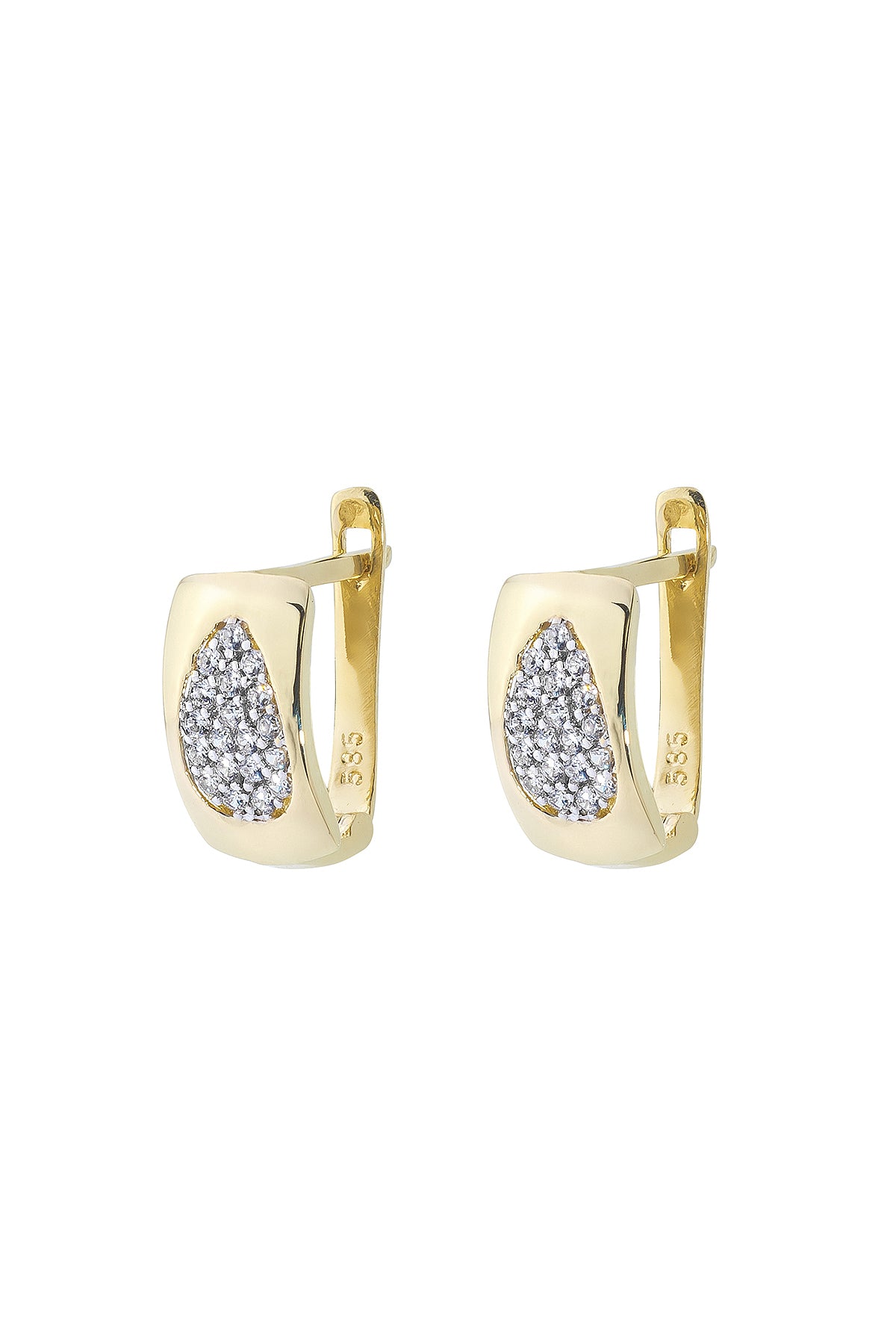 TROPFENMUSTER OHRRINGE | 14K GOLD