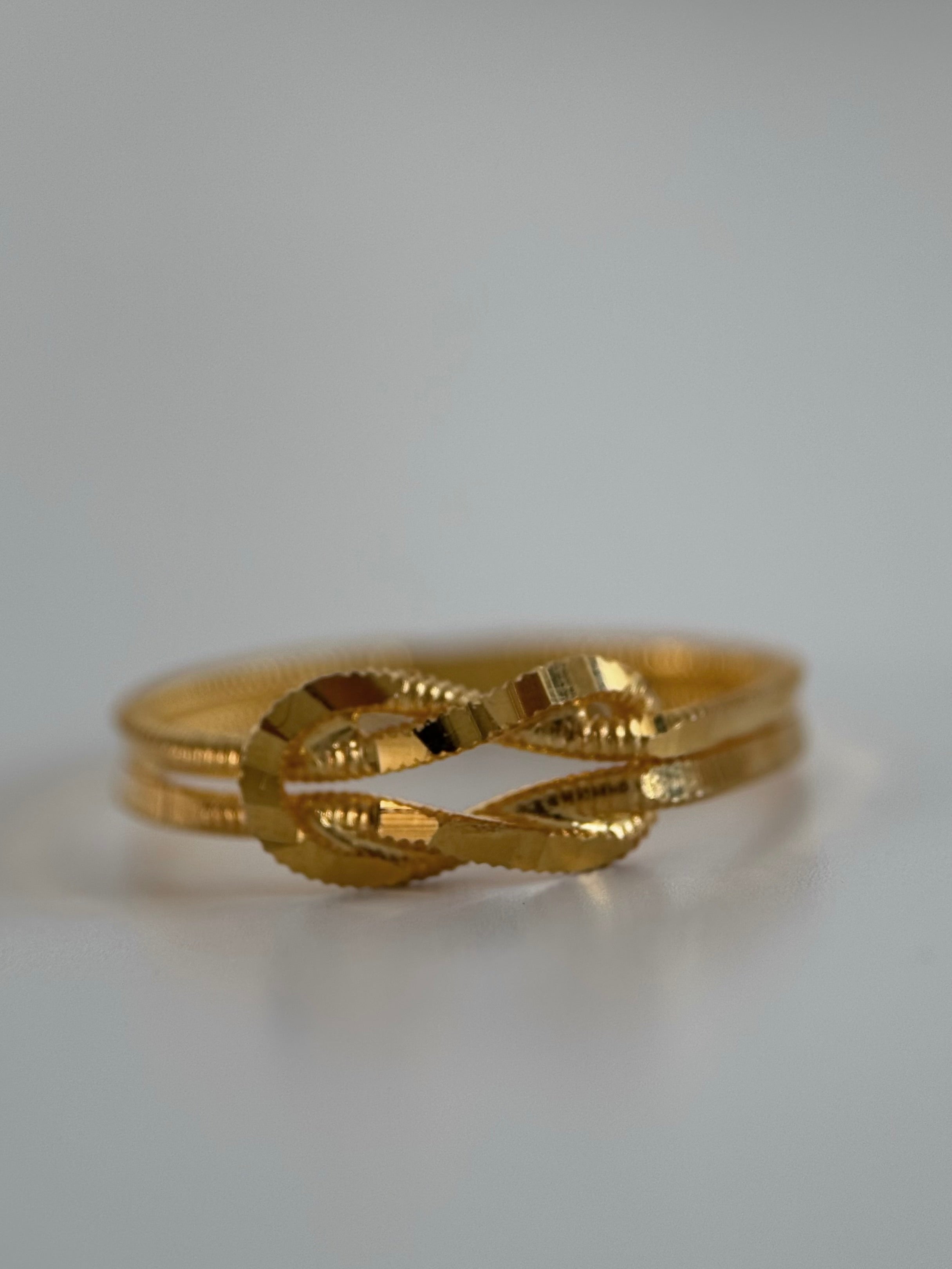 LIEBESKNOTEN RING | 925 SILBER